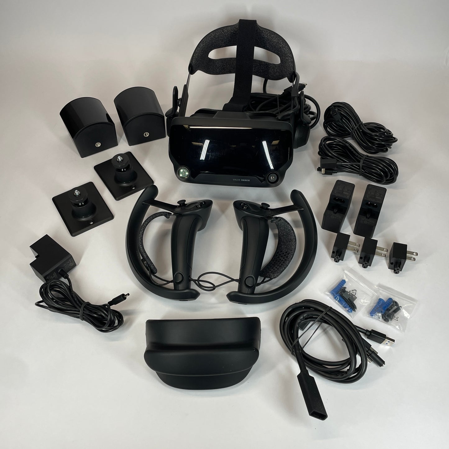 Valve Index PC and Console VR Gaming Headset Full Kit Model 1007 - Black
