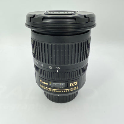 Nikon AF-S NIKKOR 10-24mm f/3.5-4.5G ED AF-S DX Auto & Manual Lens F