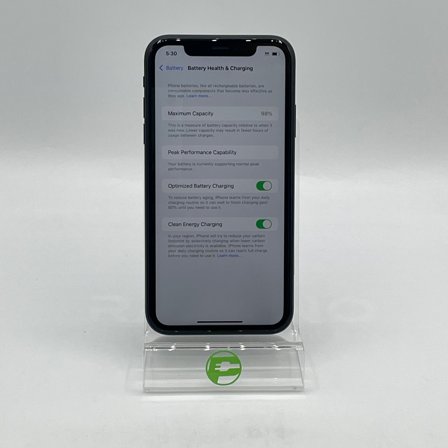 Unlocked Apple iPhone XR 64GB 18.7.2 Black MT3K2LL/A