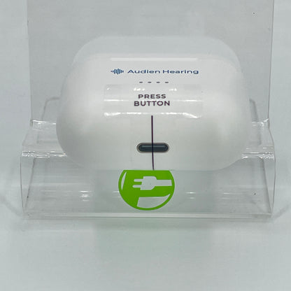 New Audien Hearing Atom Pro 2 Rechargeable OTC Hearing Aids