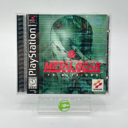 Metal Gear Solid VR Missions (Sony PlayStation 1 PS1, 1999)