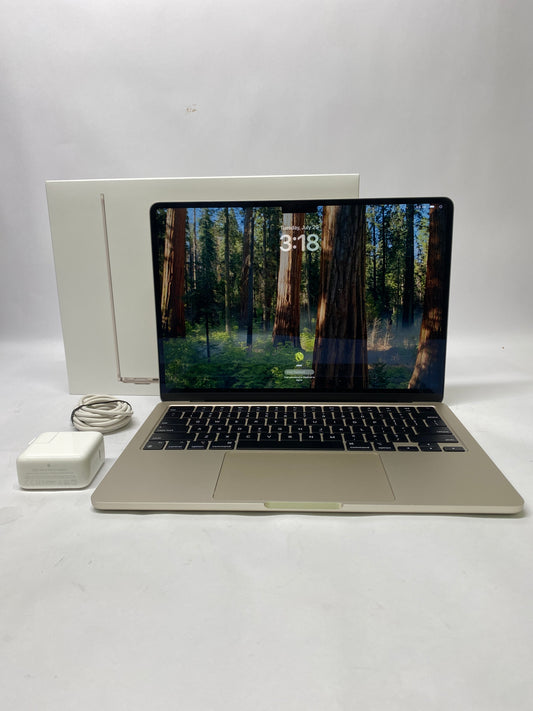 2022 Apple MacBook Air 13.6" M2 8C GPU 3.5GHz 8GB RAM 256GB SSD A2681