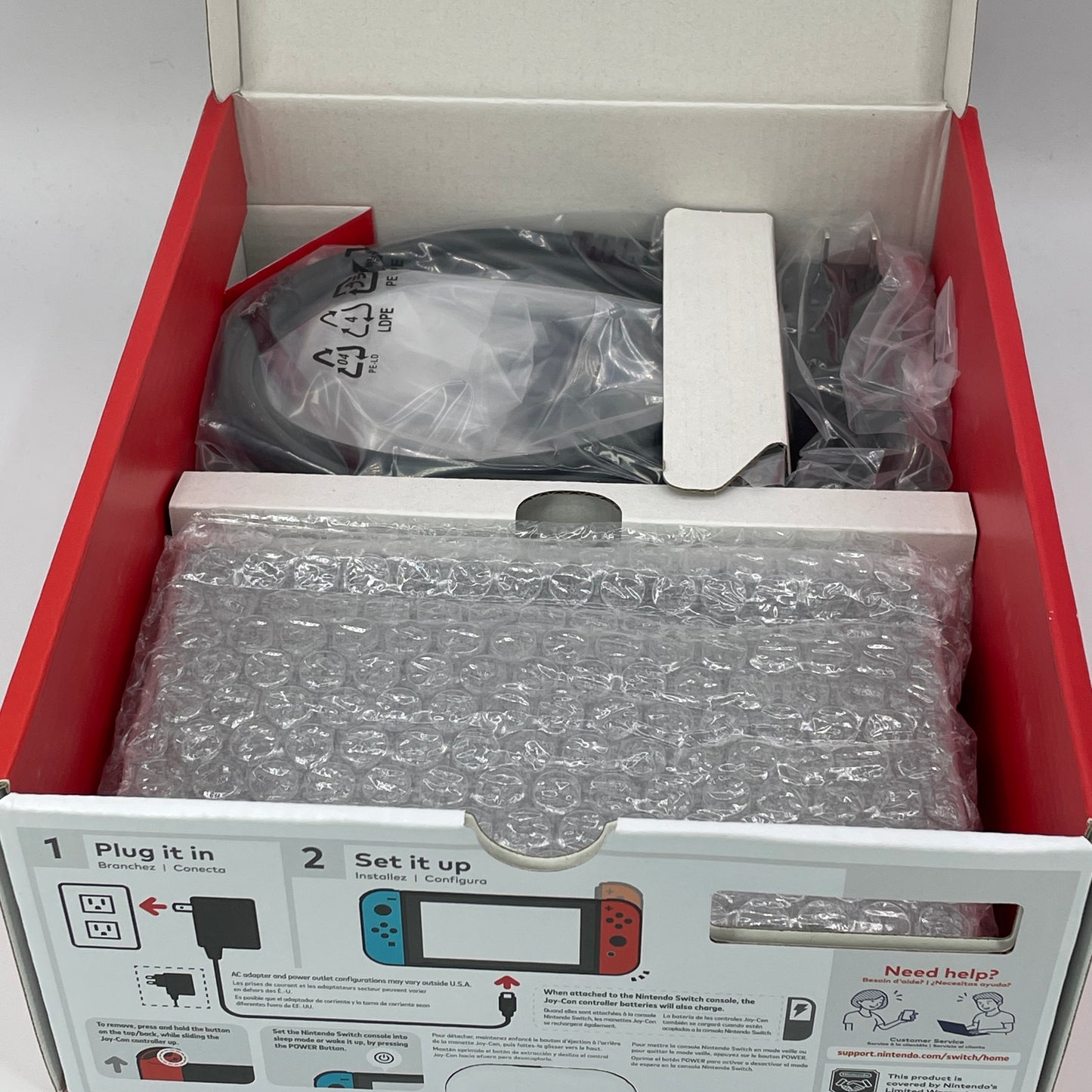 New Nintendo Switch v2 Console Gaming System HAC-001 (-01) Black