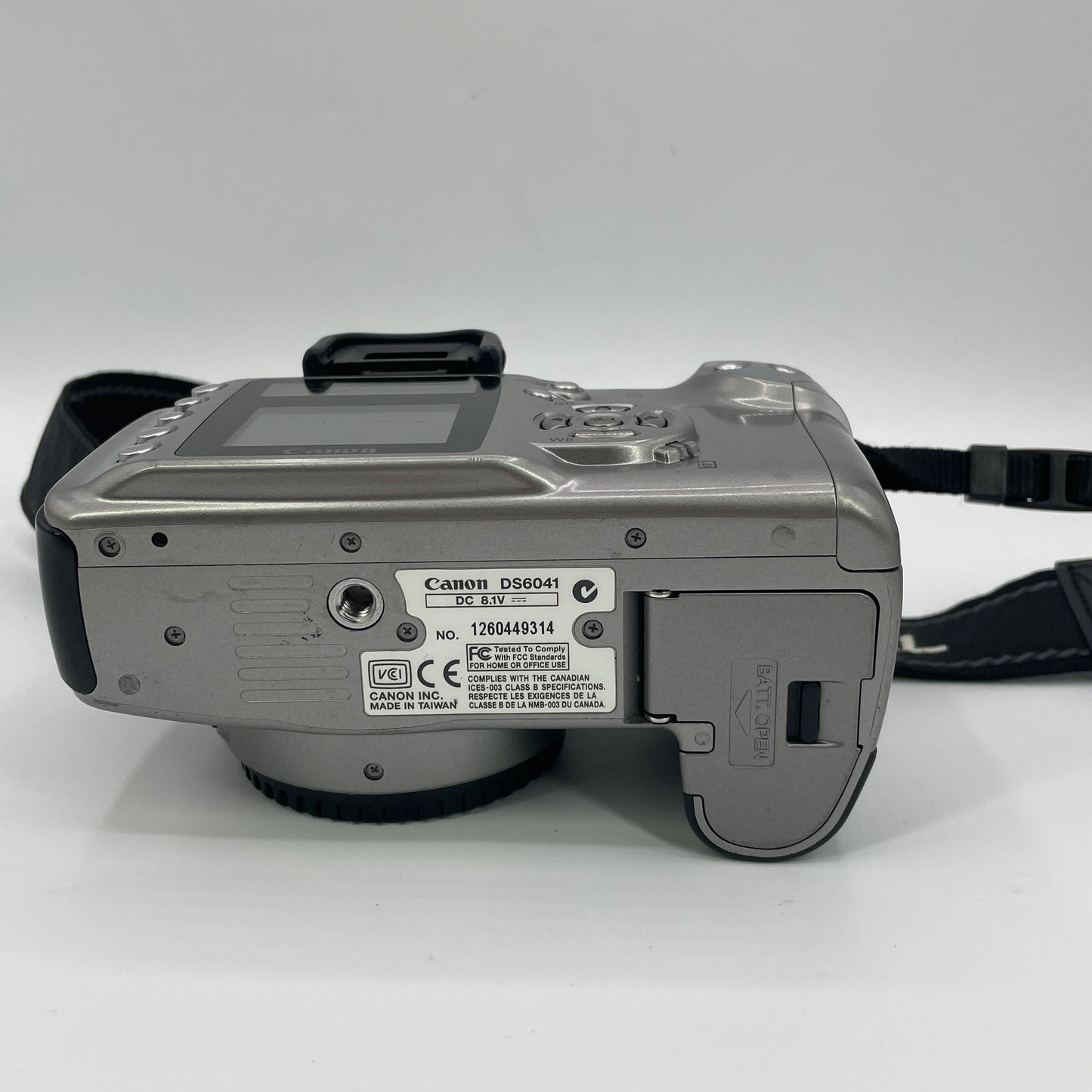 Canon EOS Rebel DS6041 6.3MP Digital SLR Camera Body Only