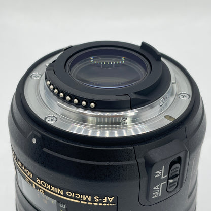 Nikon AF-S MICRO NIKKOR 60mm f/2.8G ED Auto & Manual Lens