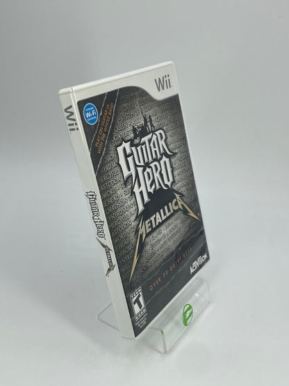 Guitar Hero: Metallica (Nintendo Wii, 2009) CIB