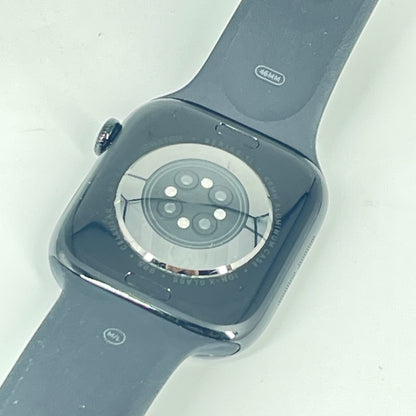 Unlocked Apple Watch Series 11 46MM Jet Black Aluminum Black Sport Band MFC44LW/A