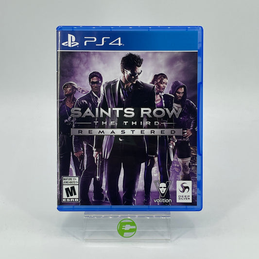 Saints Row: The Third [Remastered] (Sony PlayStation 4 PS4, 2020)