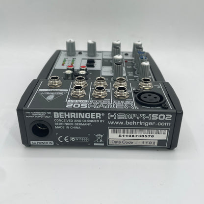 Behringer XENYX502 5-Channels Compact Mixer