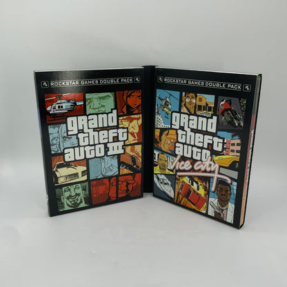 Grand Theft Auto Double Pack (Microsoft Xbox, 2003) CIB