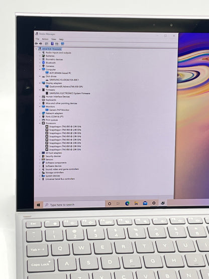 Samsung Galaxy Book2 SM-W737V 12" Snapdragon 850 2.96GHz 4GB RAM 128GB Wifi+4G Verizon