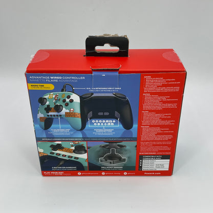 Nintendo Switch 2 Wired Controller Mario Time PowerA 
