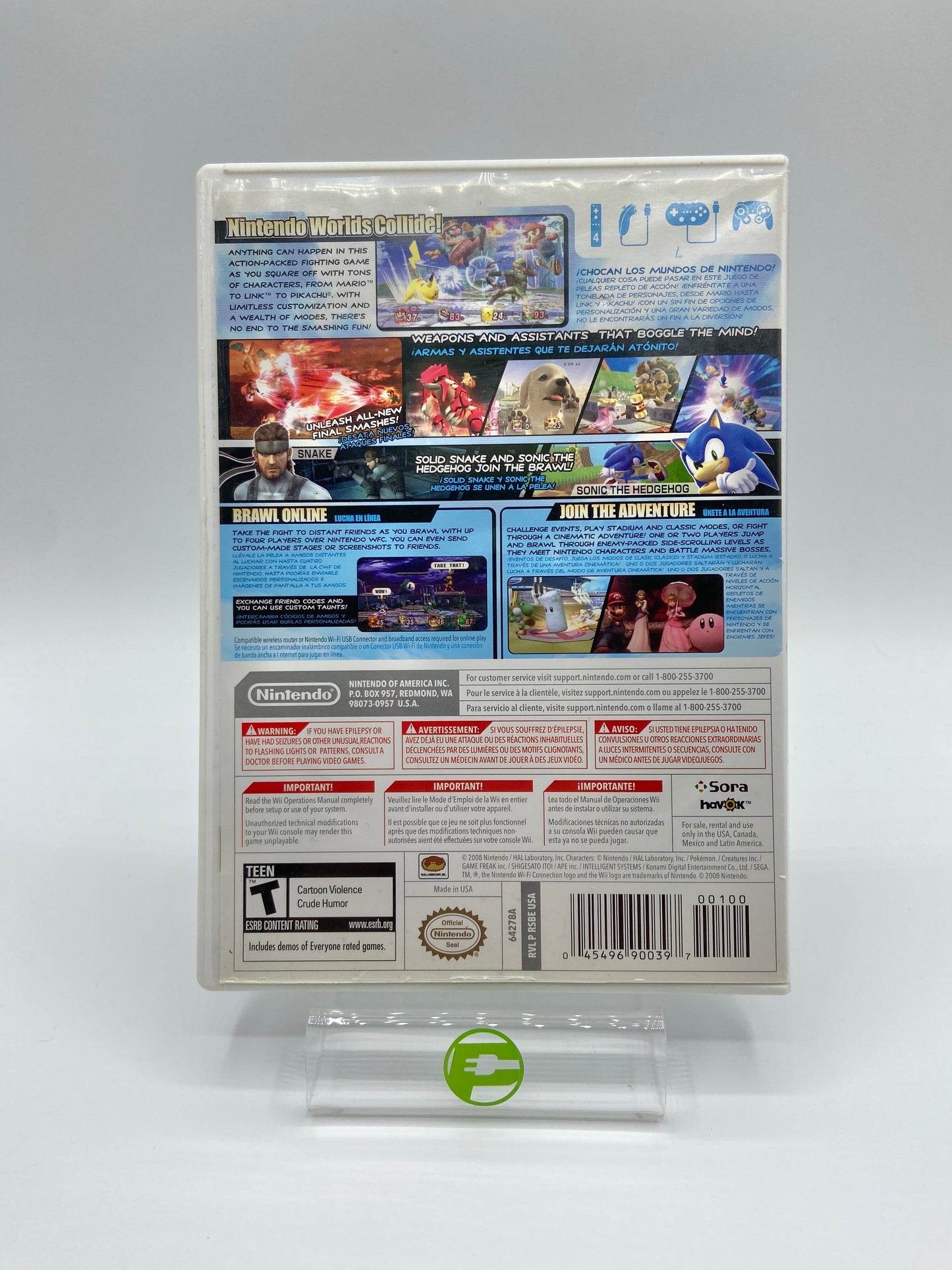 Super Smash Bros. Brawl (Nintendo Wii, 2008)