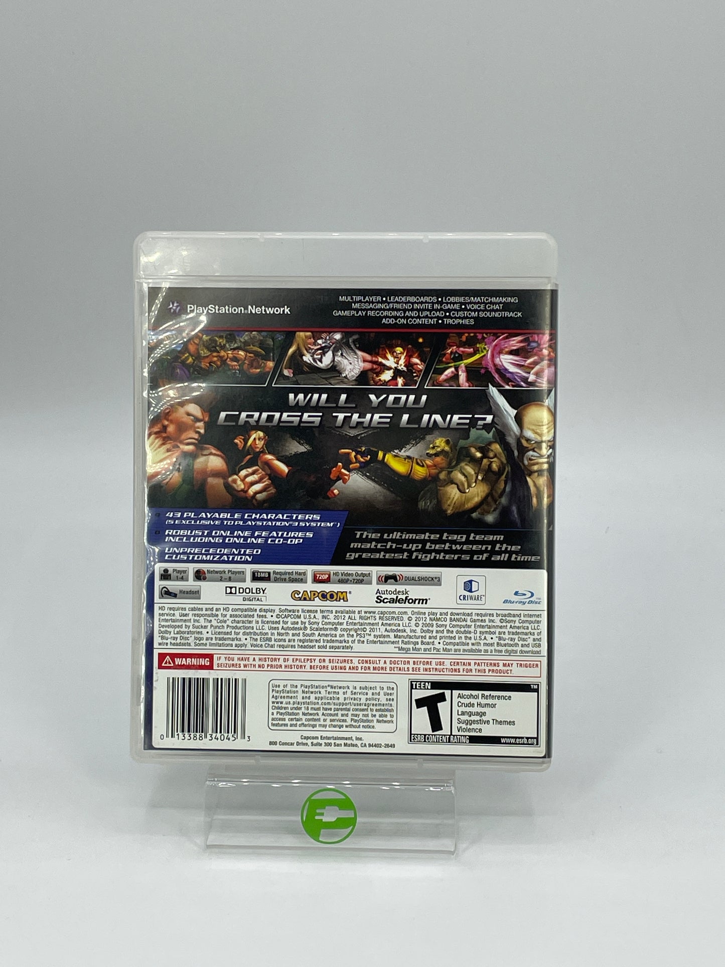 Street Fighter X Tekken (Sony PlayStation 3 PS3, 2012) CIB