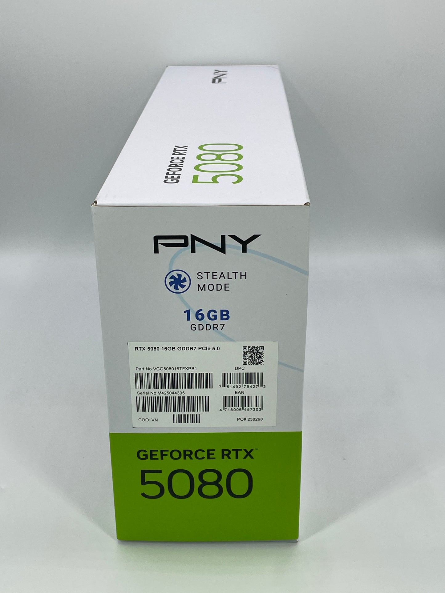 New PNY Geforce RTX 5080 16GB GDDR7 Graphics Card VCG508016TFXPB1