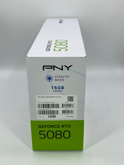 New PNY Geforce RTX 5080 16GB GDDR7 Graphics Card VCG508016TFXPB1