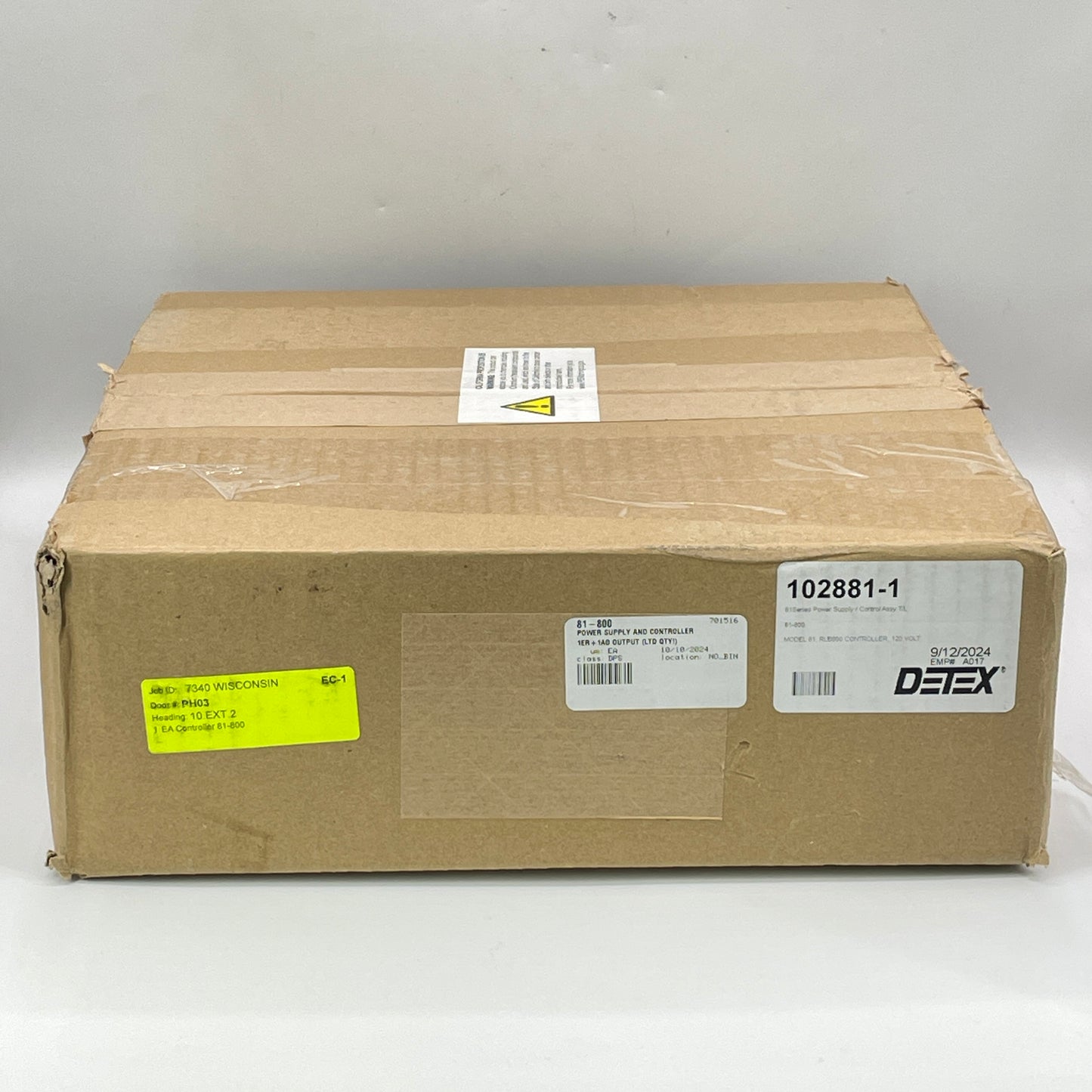 New Detex Series 800 Controller Integrated Door Security System 81-800