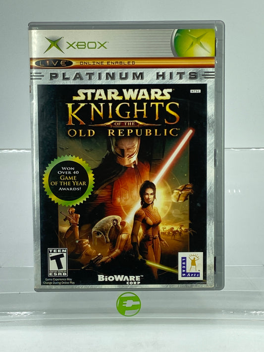 Star Wars Knights of the Old Republic (Microsoft Xbox, 2003)