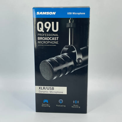 Samson Q9U 50 Hz - 20kHz Professional Broadcast Microphone