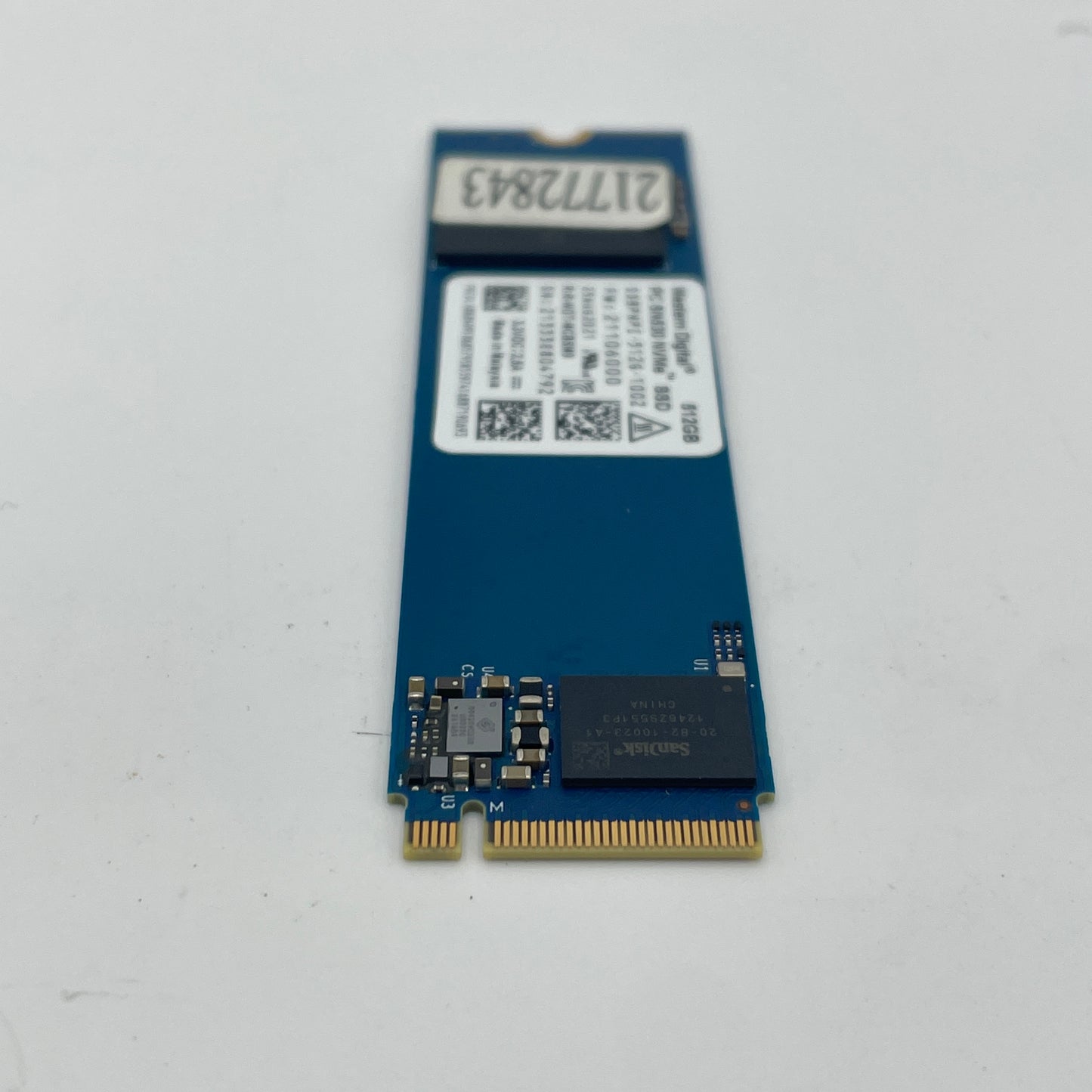 Western Digital 2280mm SN530 512GB M.2 NVMe Gen 3.0 x 4 SSD SDBPNPZ-512G-1002