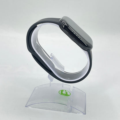 Unlocked Apple Watch Series 11 46MM Jet Black Aluminum Black Sport Band MFC44LW/A