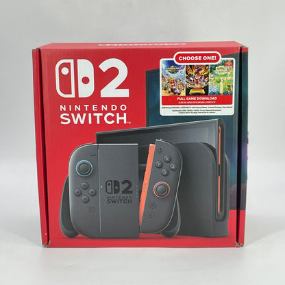 New Nintendo Switch 2 Console Gaming System BEE‑001 Black