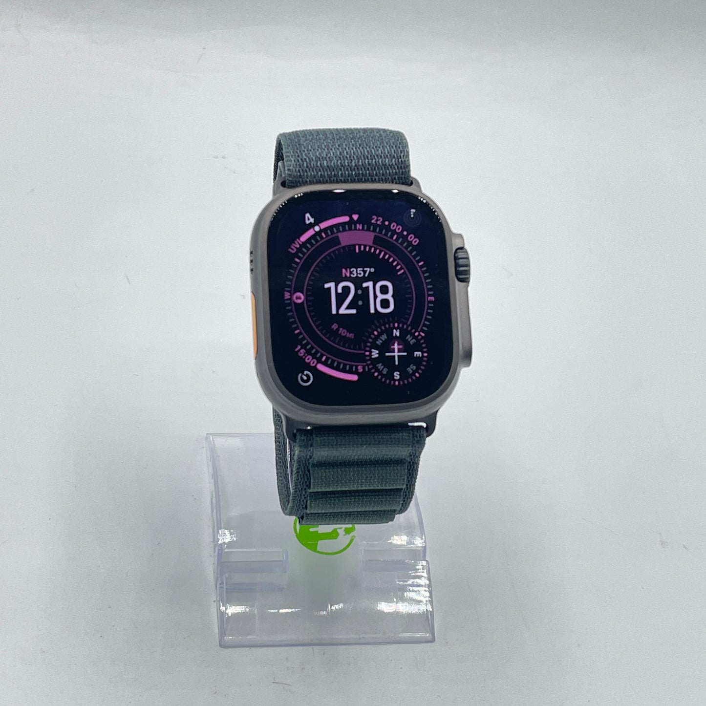 Unlocked Apple Watch Ultra 2 49MM Black Titanium Green/Olive MX4T3LW/A