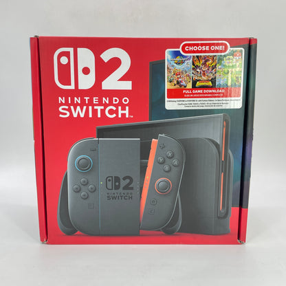New Nintendo Switch 2 Console Gaming System BEE‑001 Black