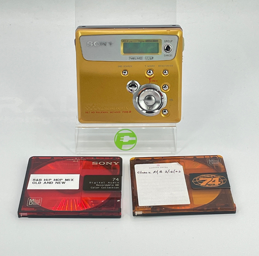 Sony Net MD Walkman  Type-R Portable Minidisc Recorder MZ-N505
